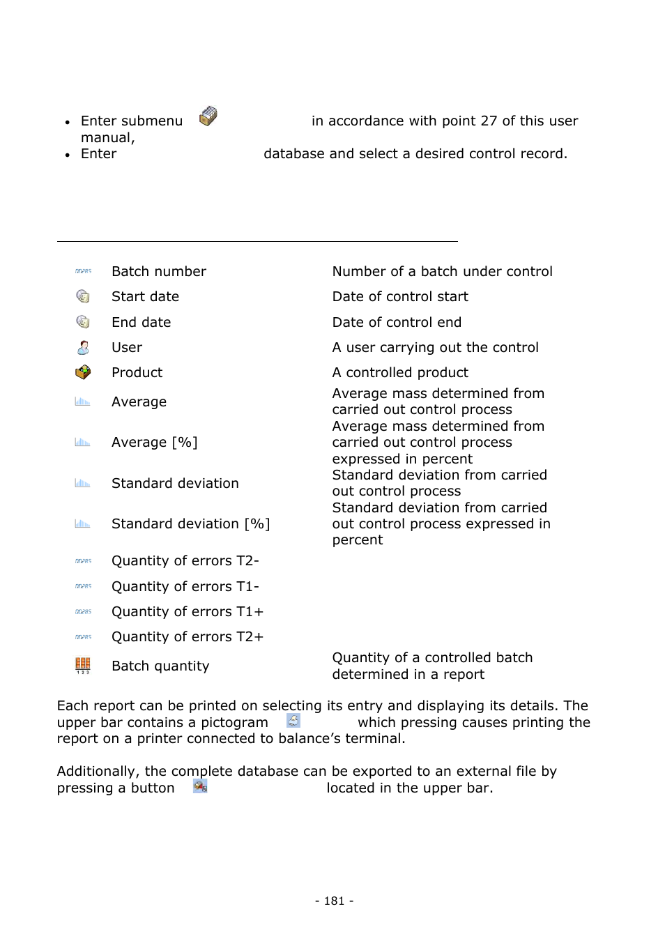 RADWAG BALANCES 3Y SERIES User Manual | Page 181 / 246