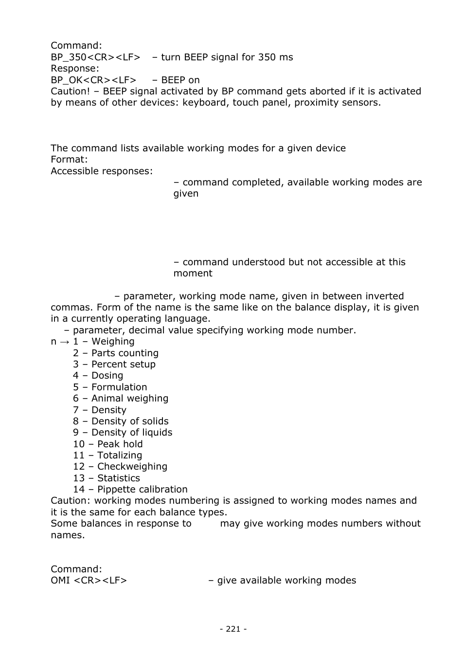 RADWAG BALANCES 3Y SERIES User Manual | Page 221 / 246