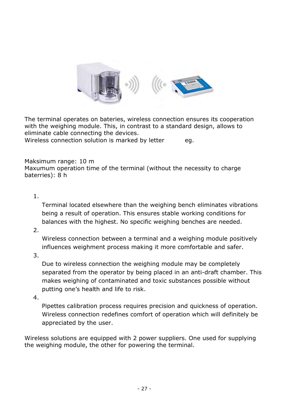 Module (an option) | RADWAG BALANCES 3Y SERIES User Manual | Page 27 / 246