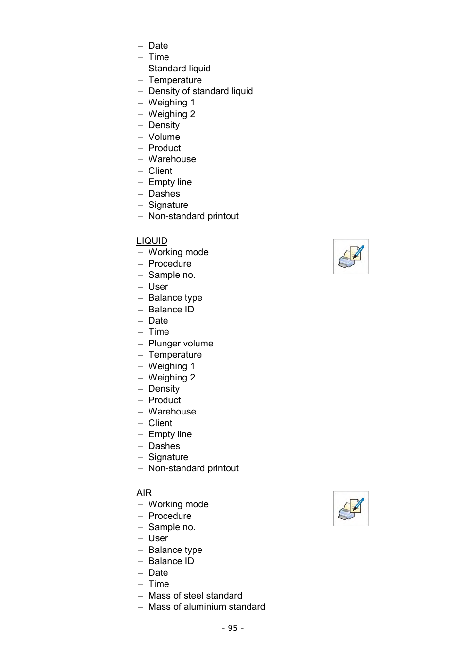 RADWAG BALANCES 3Y SERIES User Manual | Page 95 / 246