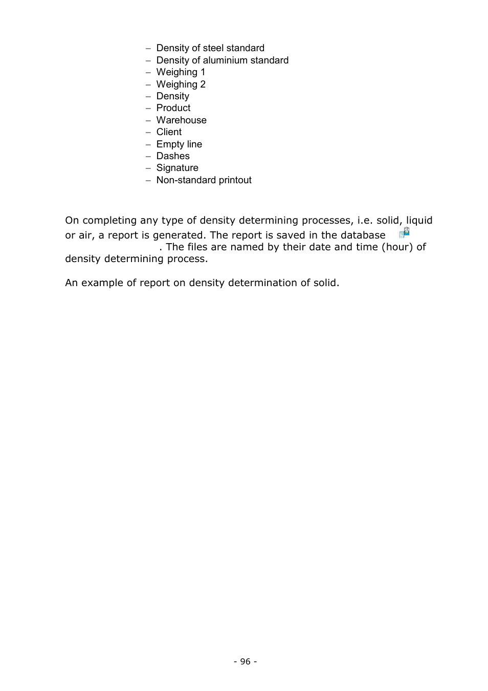 RADWAG BALANCES 3Y SERIES User Manual | Page 96 / 246