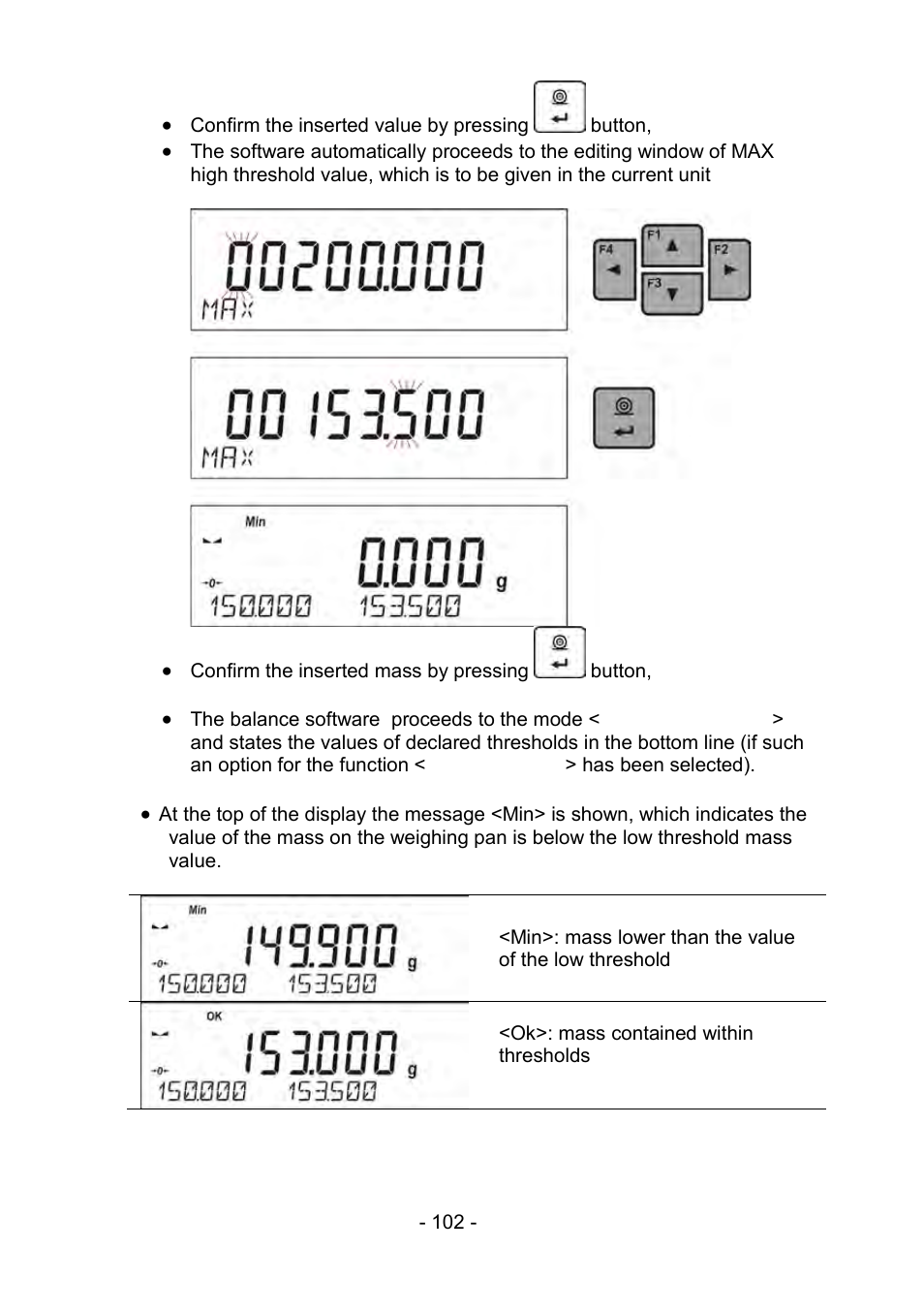 RADWAG PS 510.R2.CT Carat Balance User Manual | Page 102 / 174