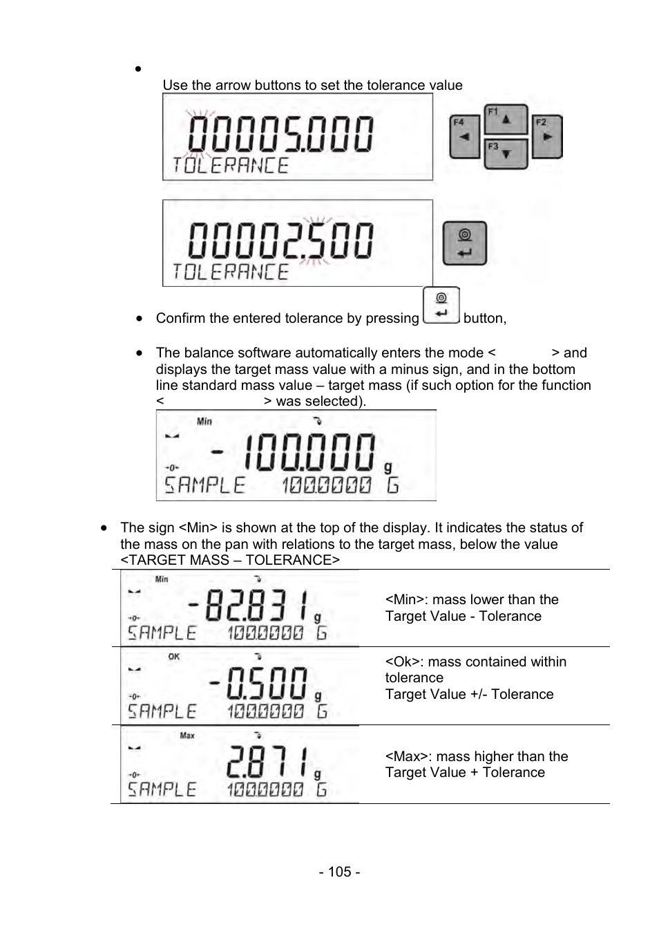 RADWAG PS 510.R2.CT Carat Balance User Manual | Page 105 / 174