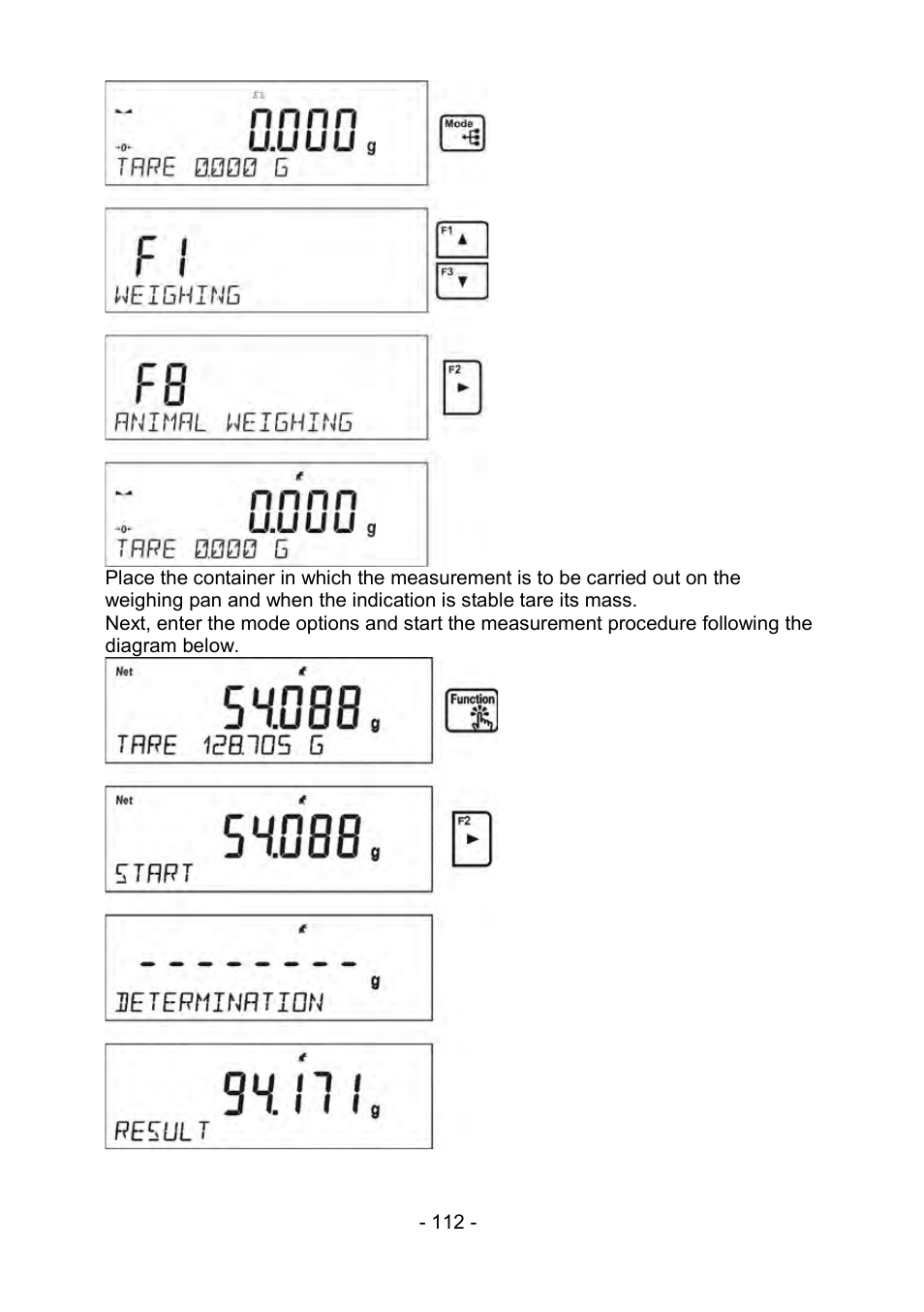 RADWAG PS 510.R2.CT Carat Balance User Manual | Page 112 / 174