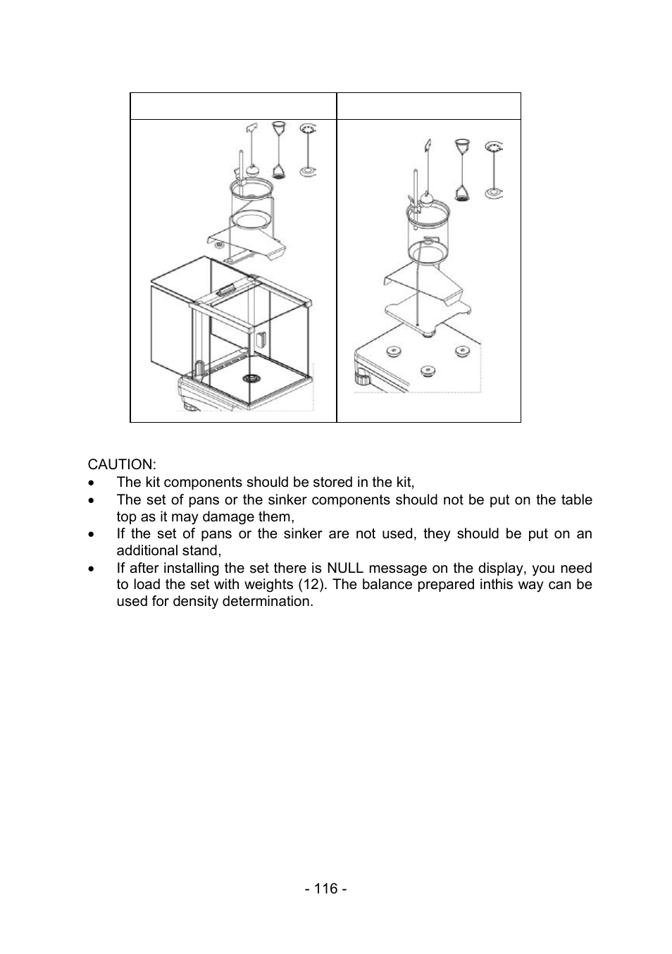 RADWAG PS 510.R2.CT Carat Balance User Manual | Page 116 / 174