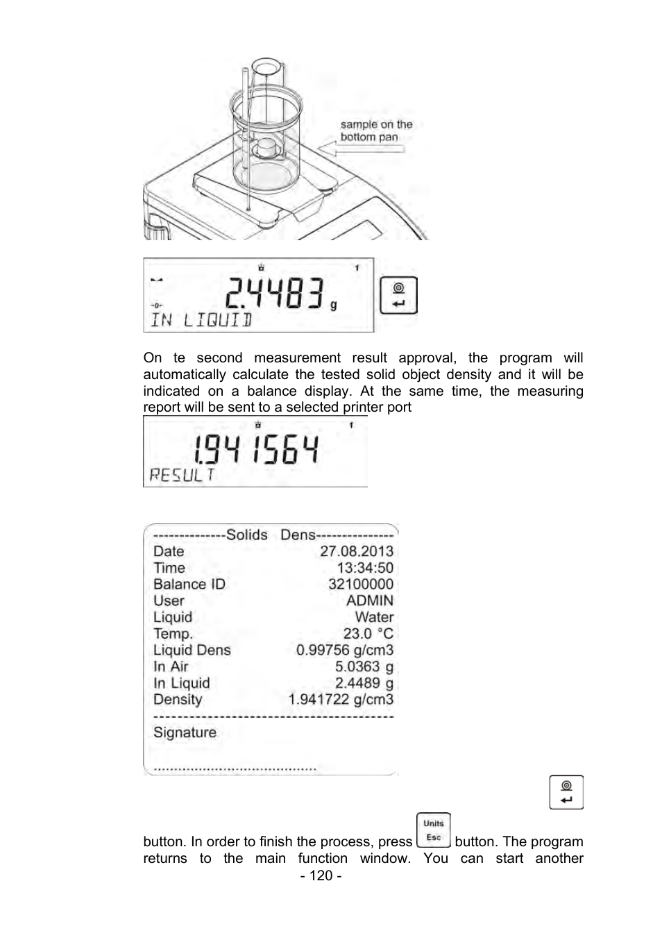 RADWAG PS 510.R2.CT Carat Balance User Manual | Page 120 / 174