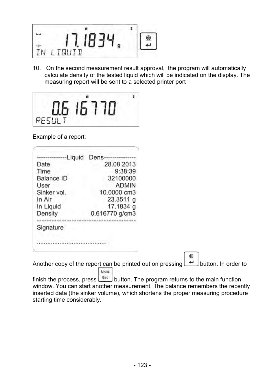 RADWAG PS 510.R2.CT Carat Balance User Manual | Page 123 / 174