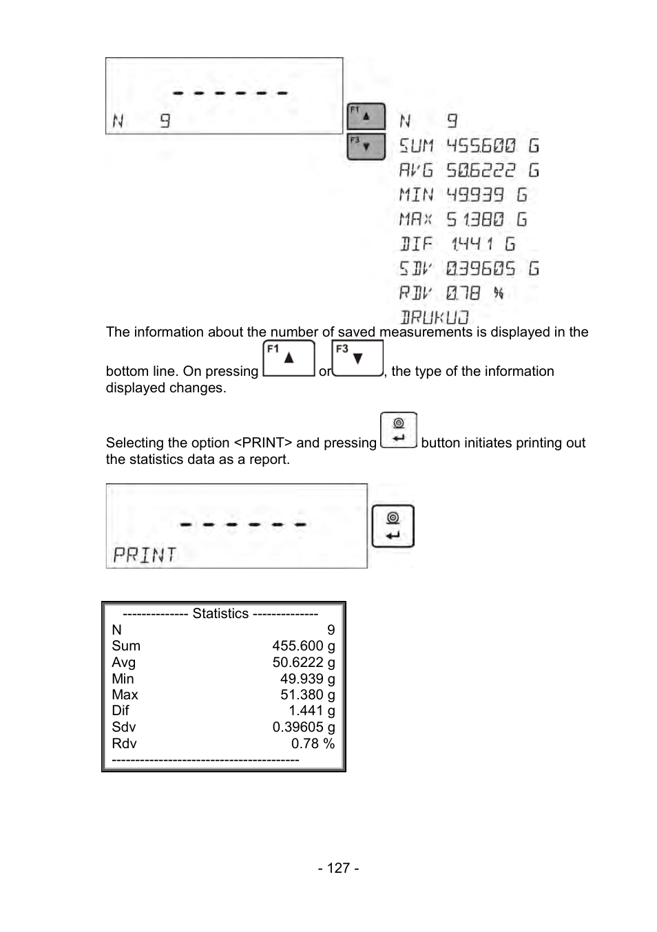 RADWAG PS 510.R2.CT Carat Balance User Manual | Page 127 / 174