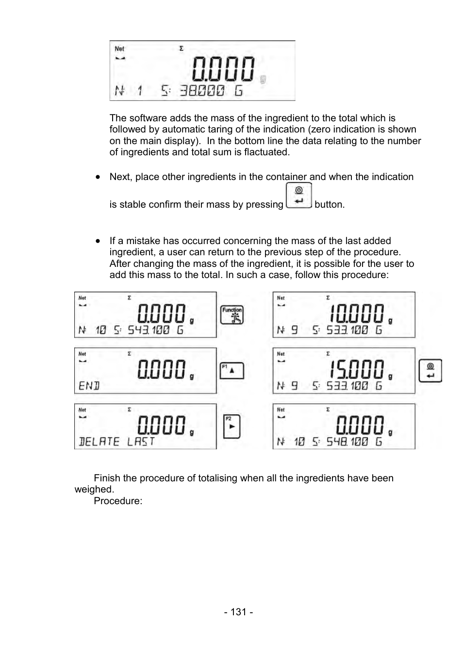 RADWAG PS 510.R2.CT Carat Balance User Manual | Page 131 / 174