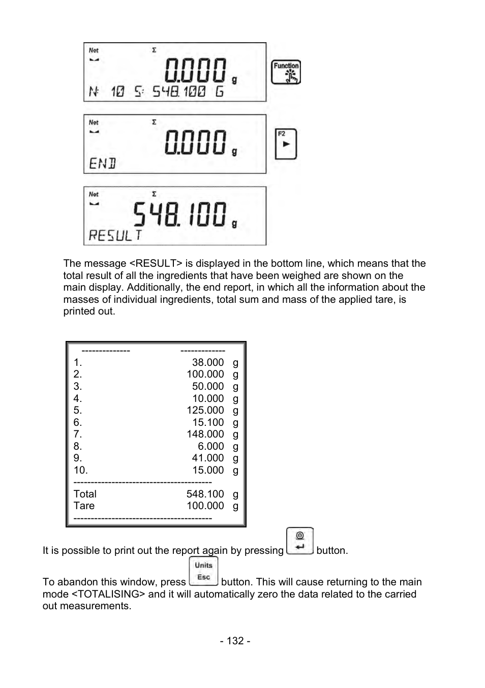 RADWAG PS 510.R2.CT Carat Balance User Manual | Page 132 / 174