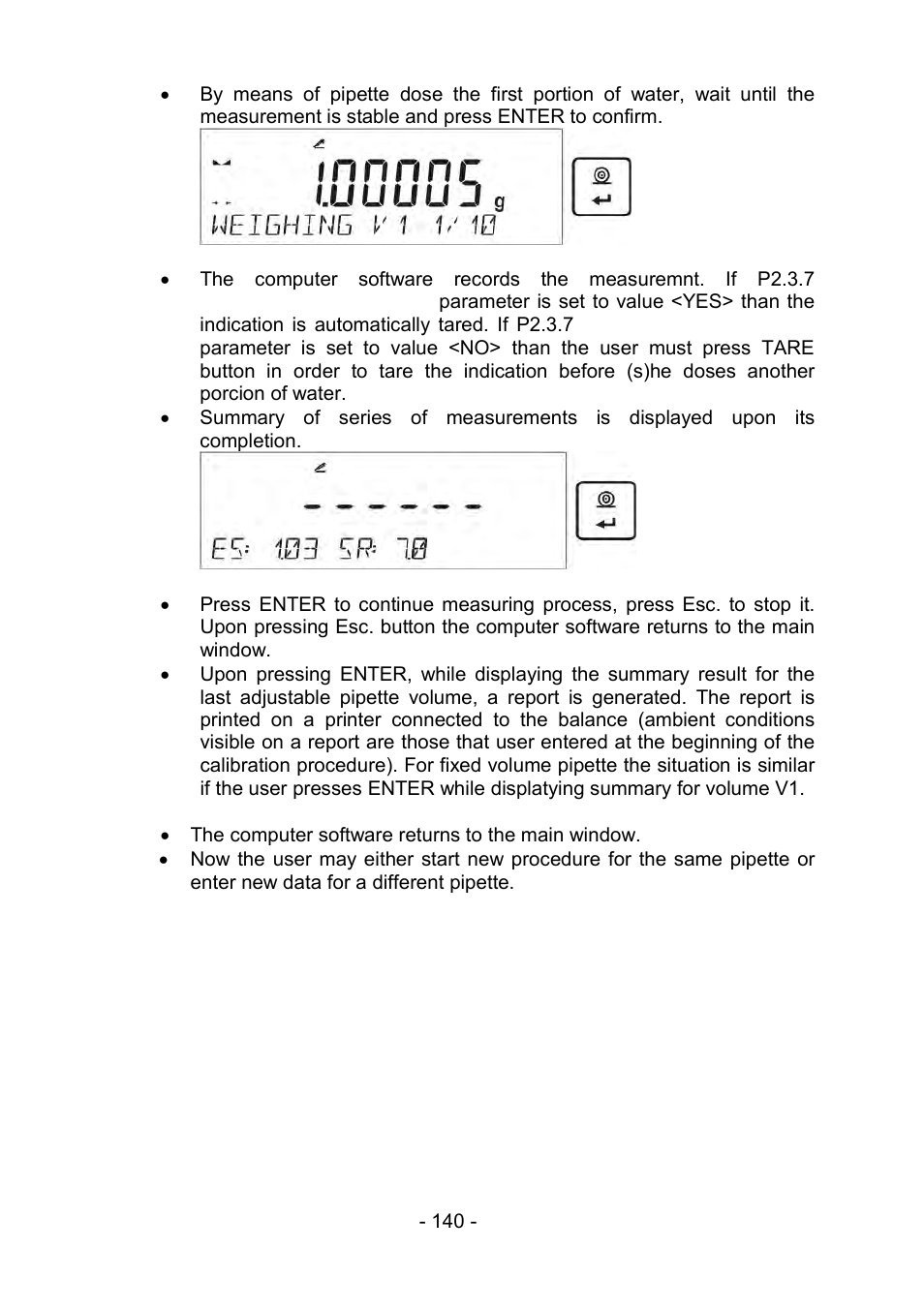 RADWAG PS 510.R2.CT Carat Balance User Manual | Page 140 / 174