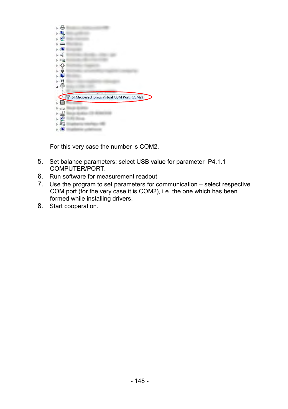 RADWAG PS 510.R2.CT Carat Balance User Manual | Page 148 / 174