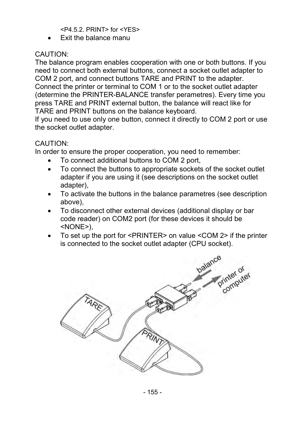 RADWAG PS 510.R2.CT Carat Balance User Manual | Page 155 / 174