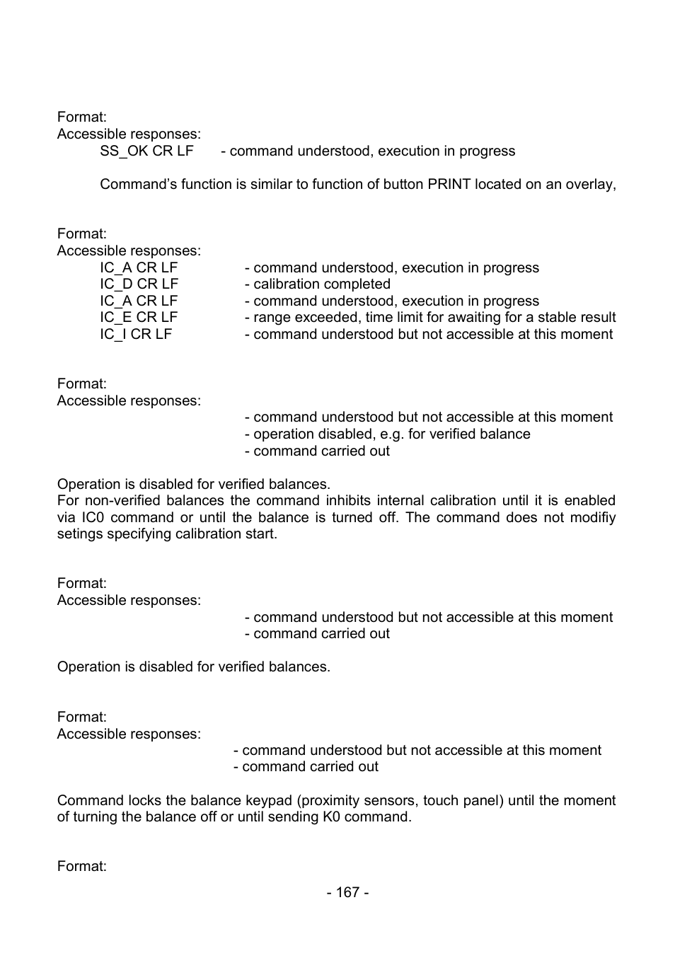 RADWAG PS 510.R2.CT Carat Balance User Manual | Page 167 / 174