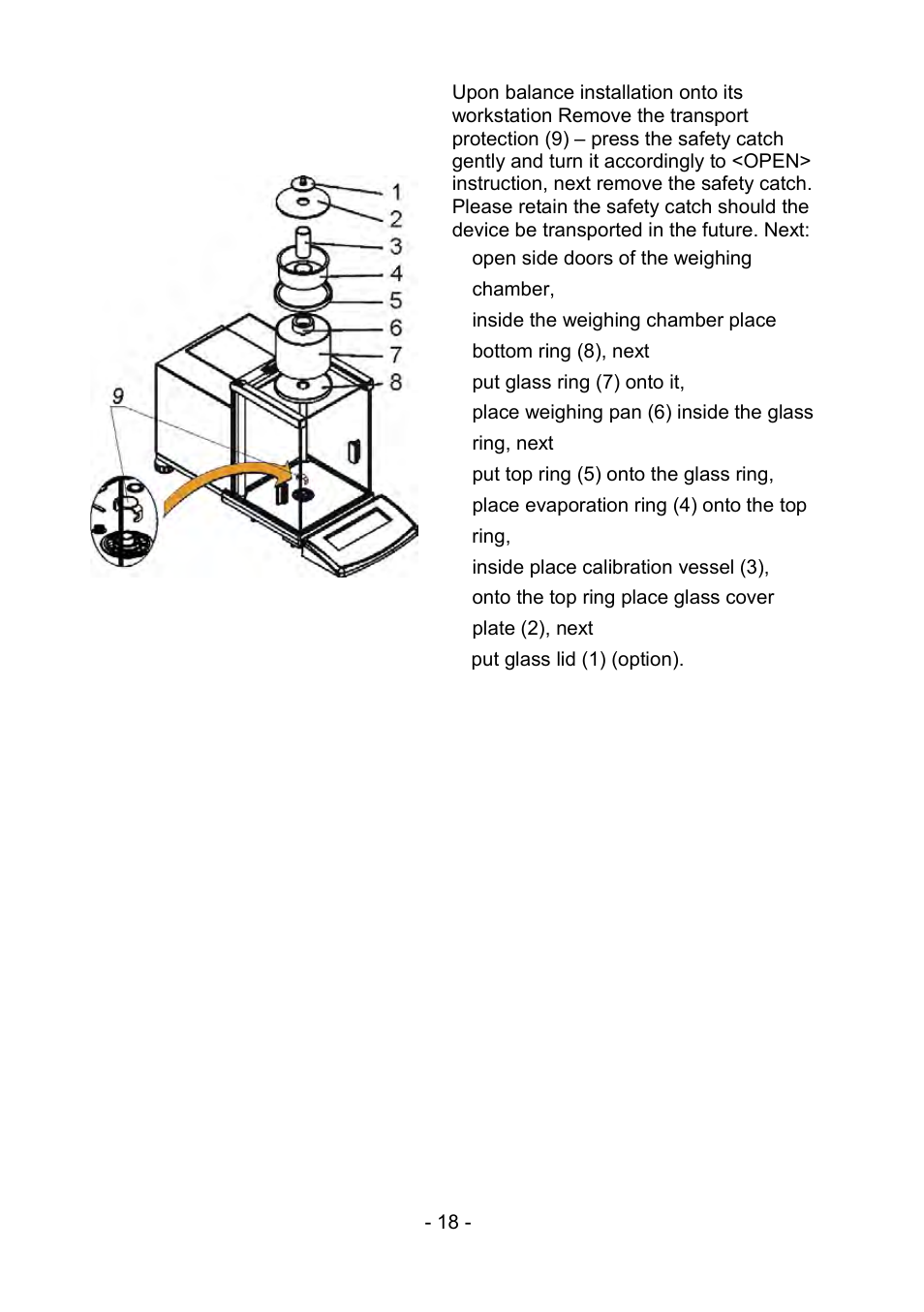 RADWAG PS 510.R2.CT Carat Balance User Manual | Page 18 / 174