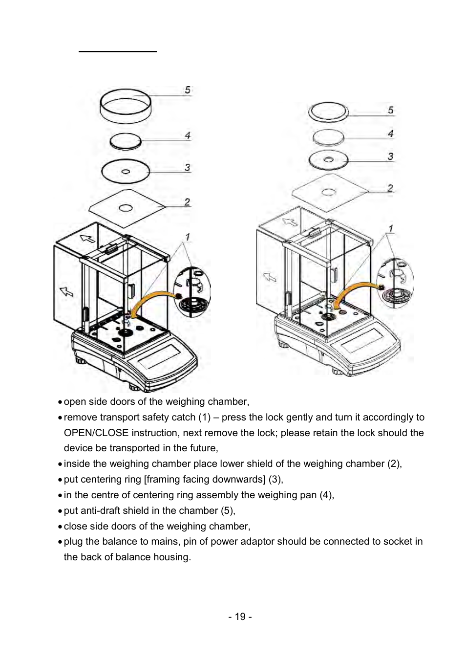 RADWAG PS 510.R2.CT Carat Balance User Manual | Page 19 / 174