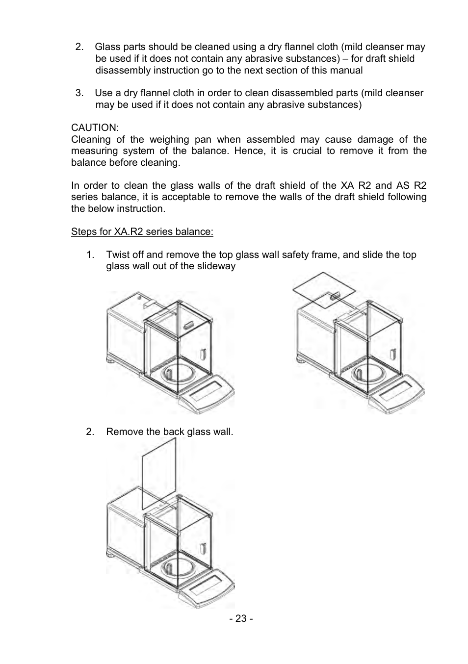 RADWAG PS 510.R2.CT Carat Balance User Manual | Page 23 / 174