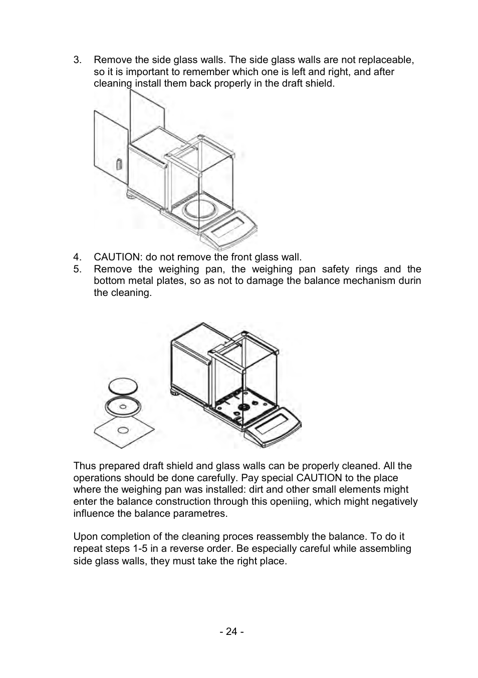RADWAG PS 510.R2.CT Carat Balance User Manual | Page 24 / 174