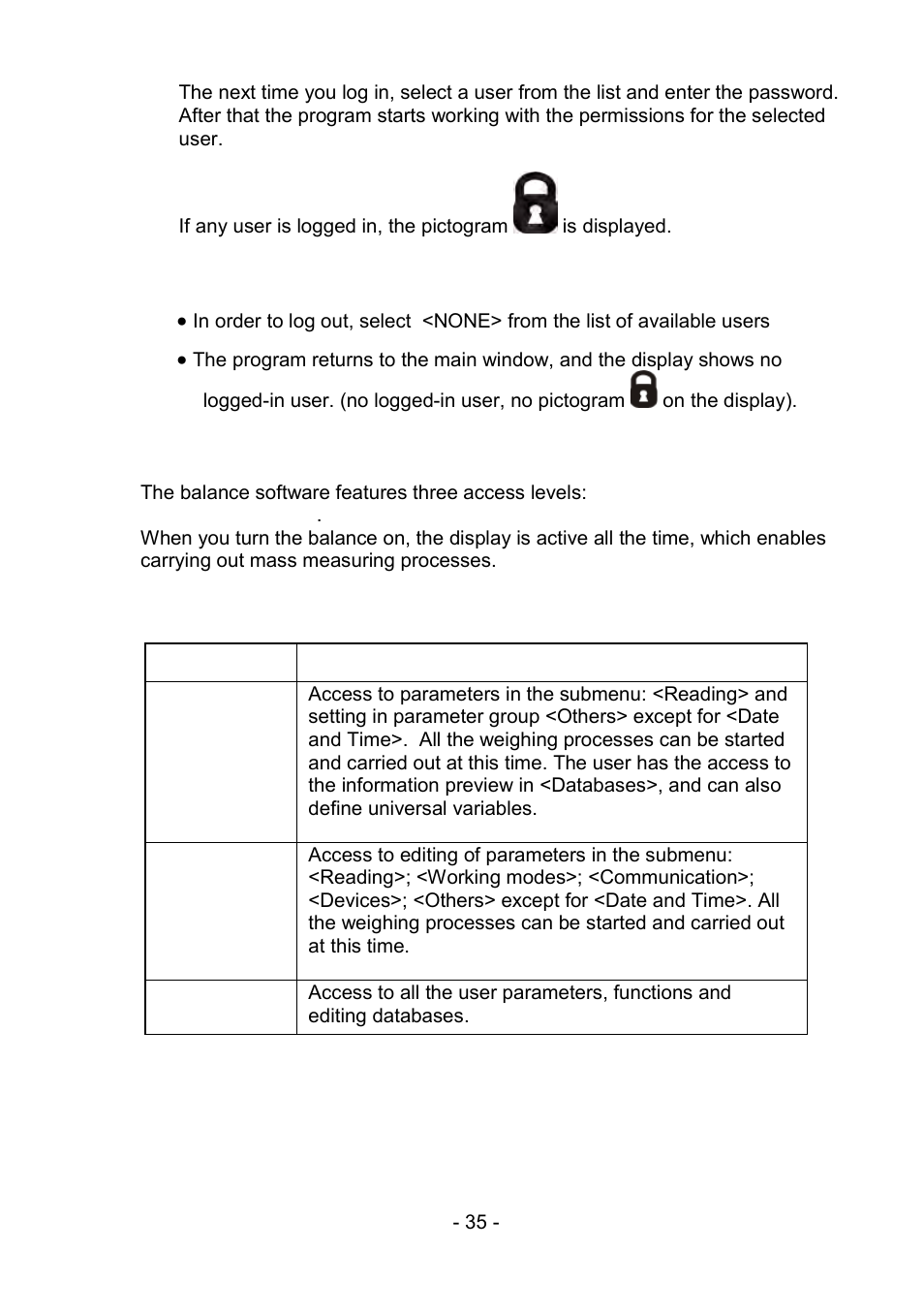 RADWAG PS 510.R2.CT Carat Balance User Manual | Page 35 / 174