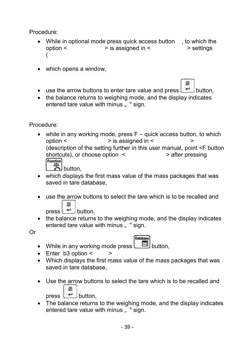 RADWAG PS 510.R2.CT Carat Balance User Manual | Page 39 / 174
