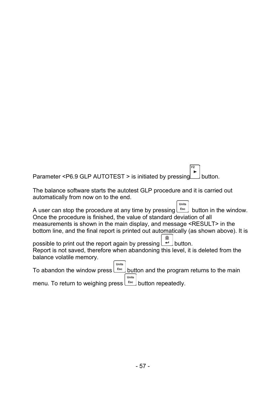 RADWAG PS 510.R2.CT Carat Balance User Manual | Page 57 / 174