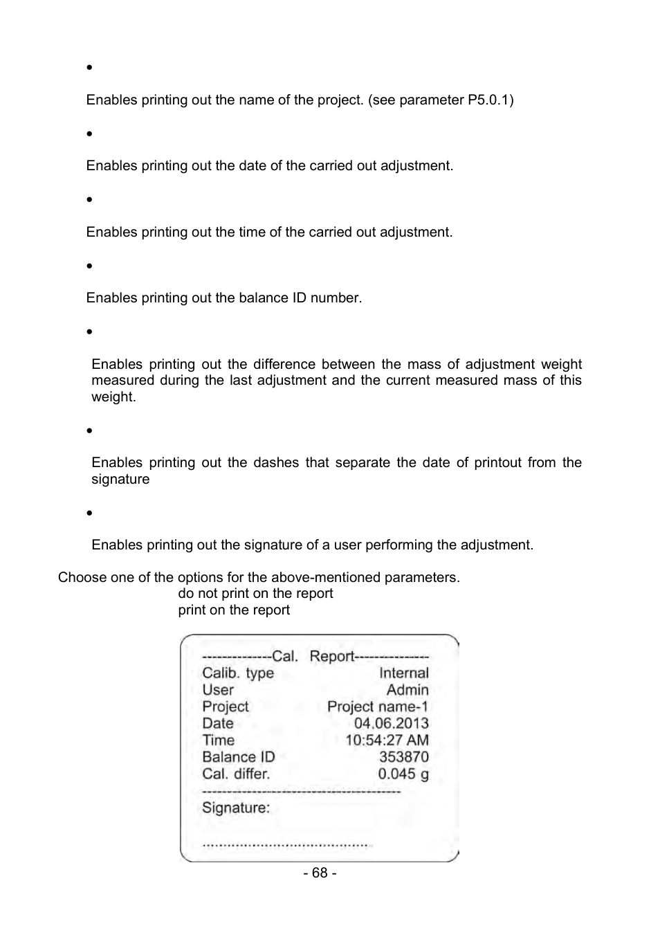 RADWAG PS 510.R2.CT Carat Balance User Manual | Page 68 / 174