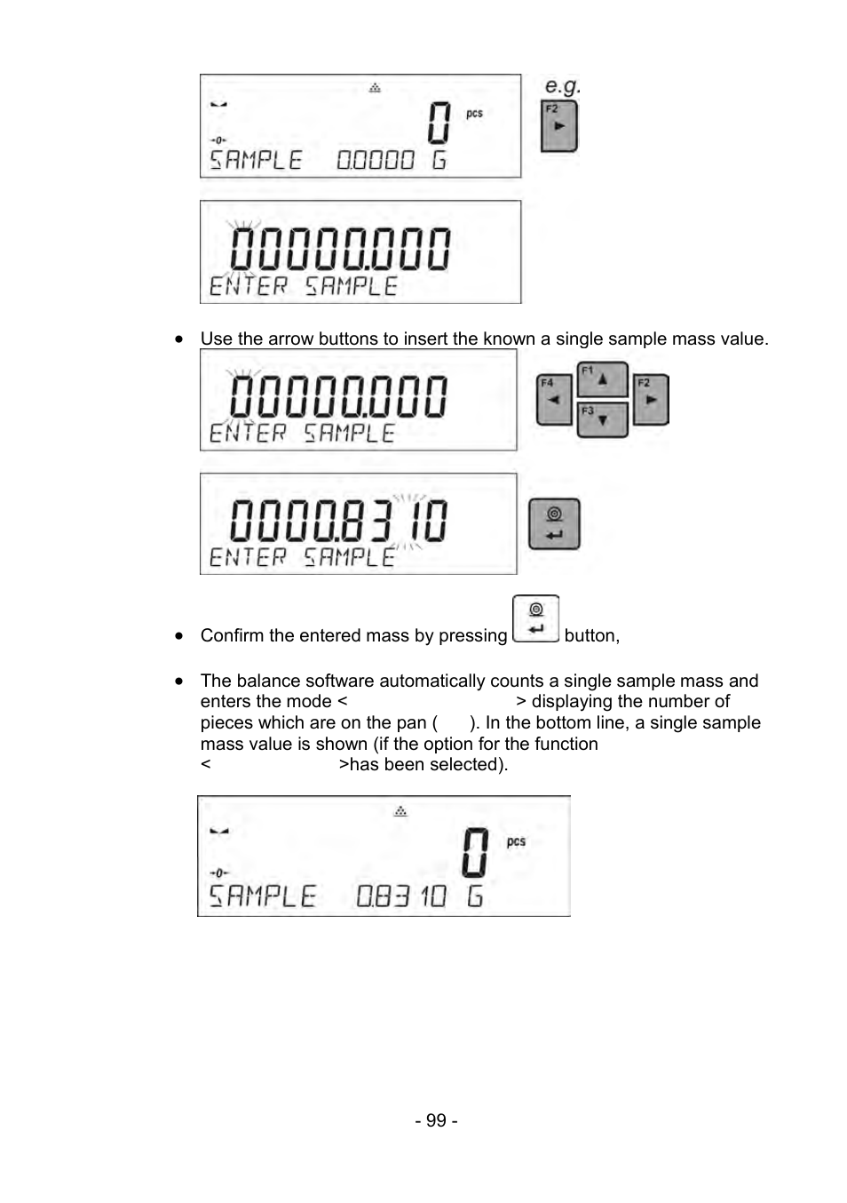 RADWAG PS 510.R2.CT Carat Balance User Manual | Page 99 / 174