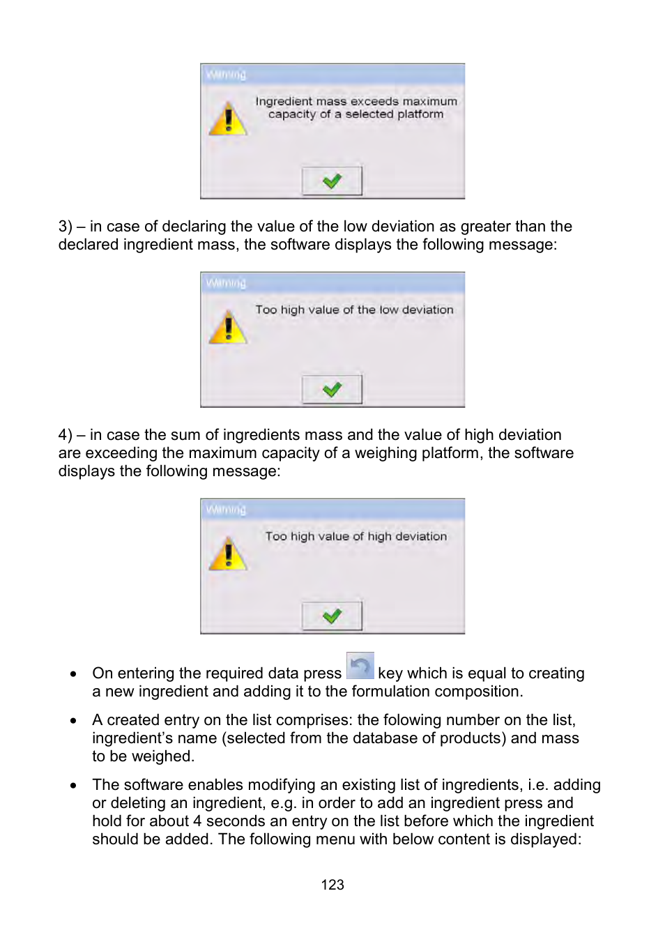 RADWAG WLY Scales User Manual | Page 123 / 225