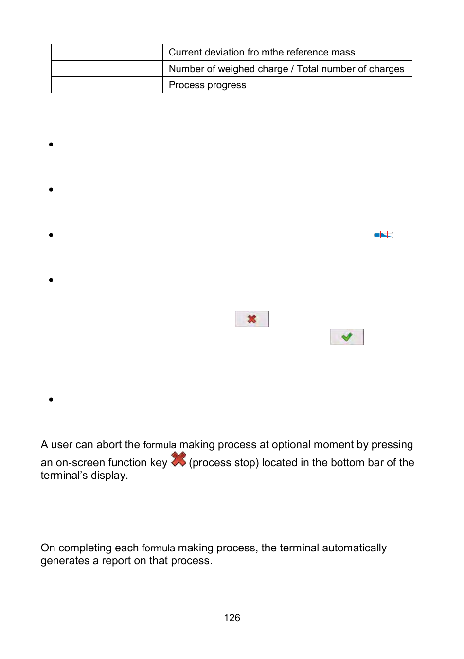 Reporting from completed formula making processes | RADWAG WLY Scales User Manual | Page 126 / 225