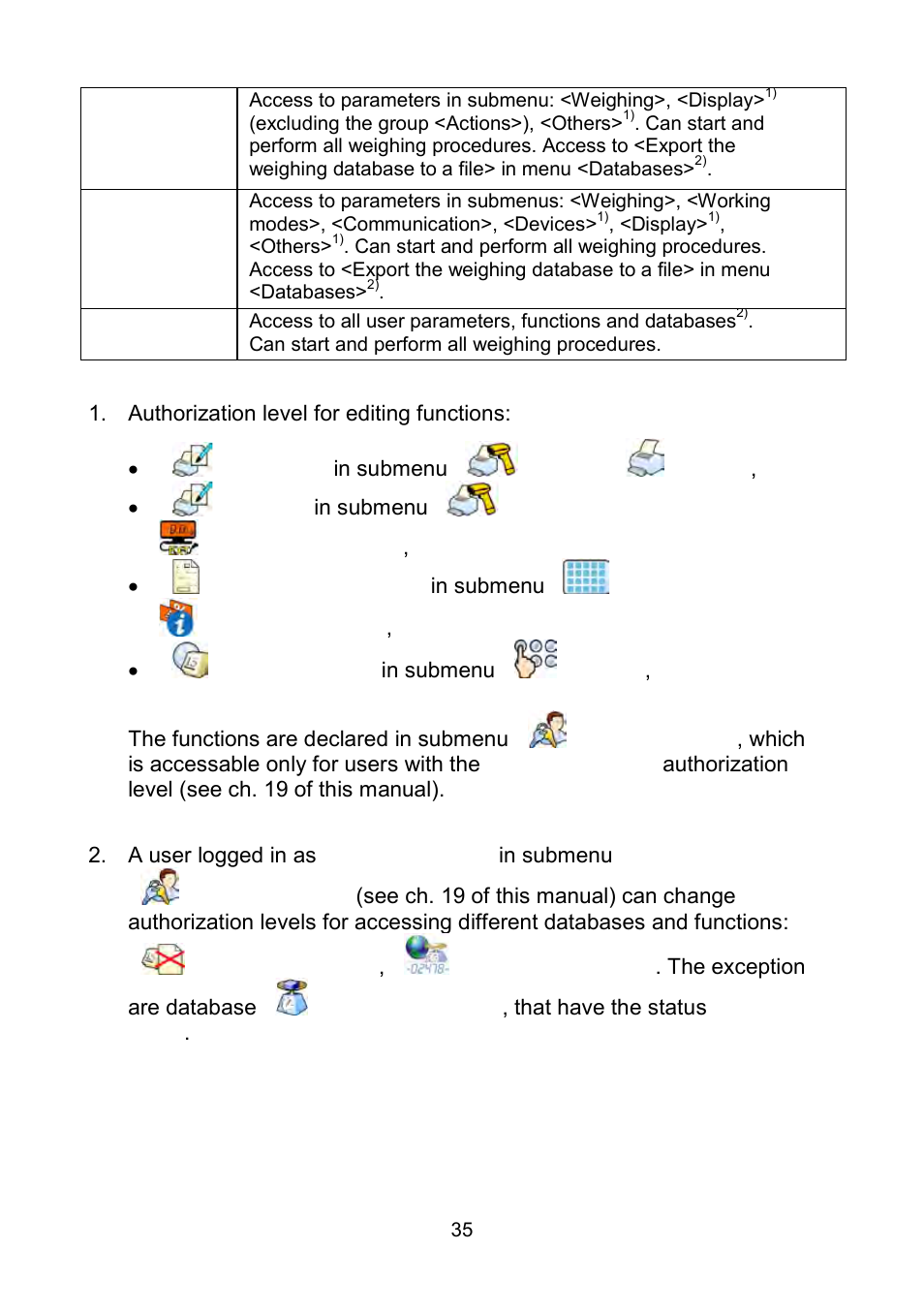 RADWAG WLY Scales User Manual | Page 35 / 225