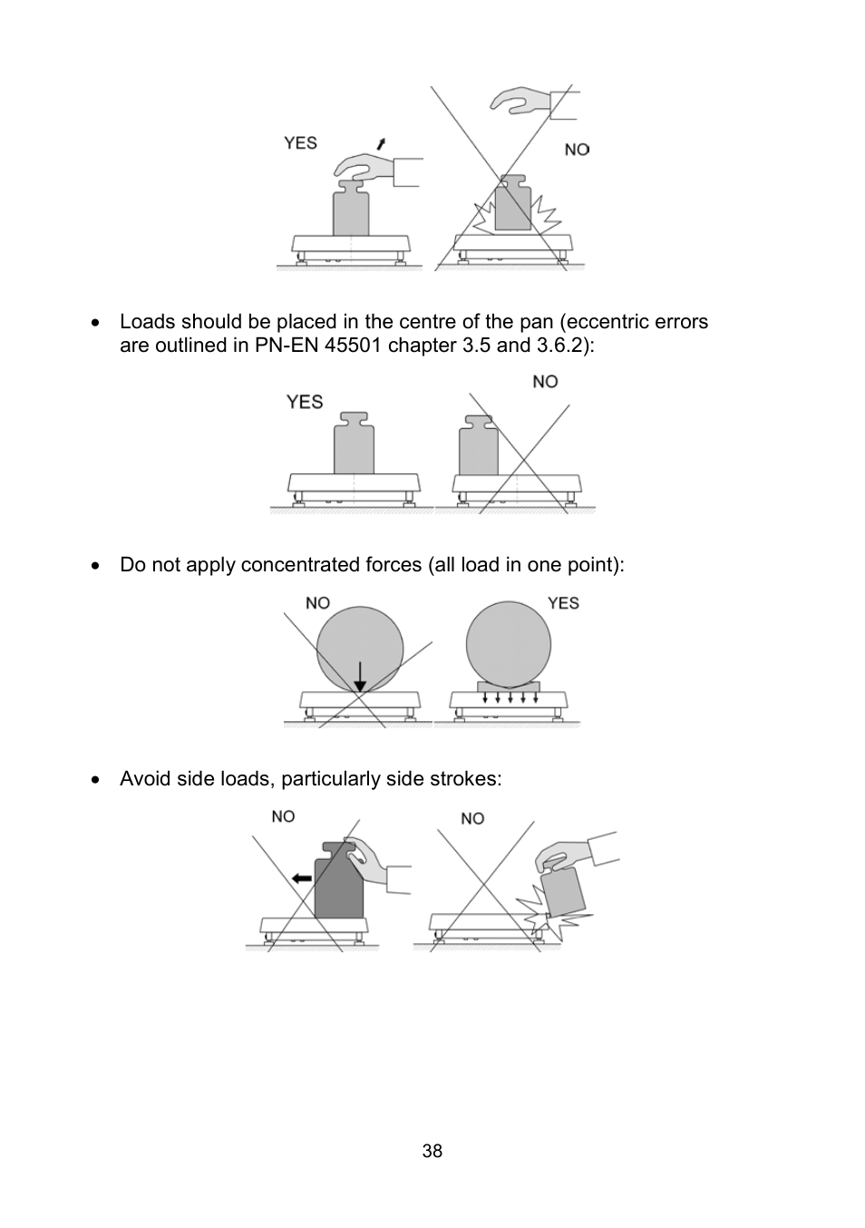 RADWAG WLY Scales User Manual | Page 38 / 225