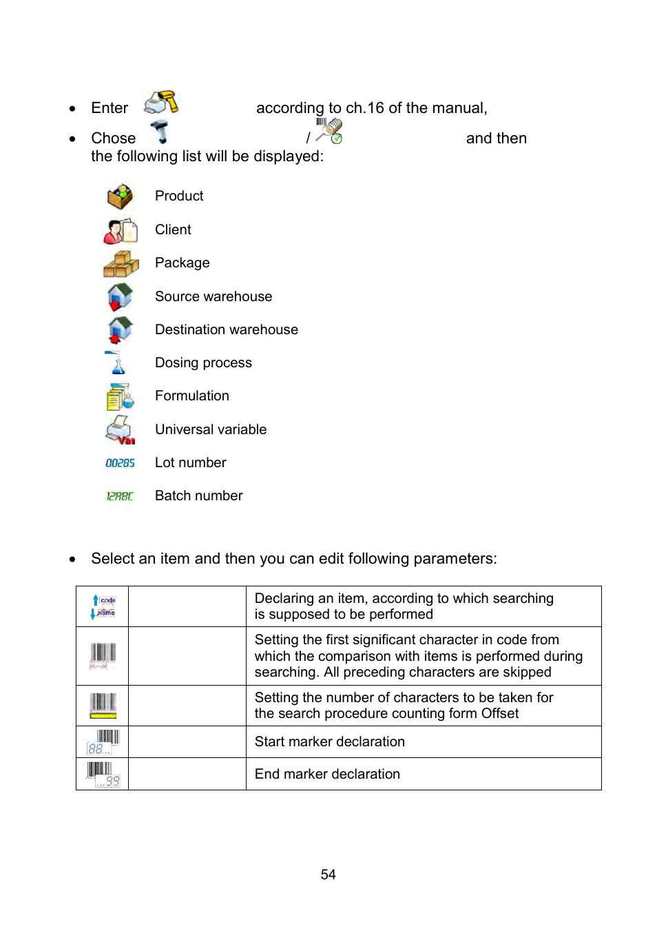 RADWAG WLY Scales User Manual | Page 54 / 225