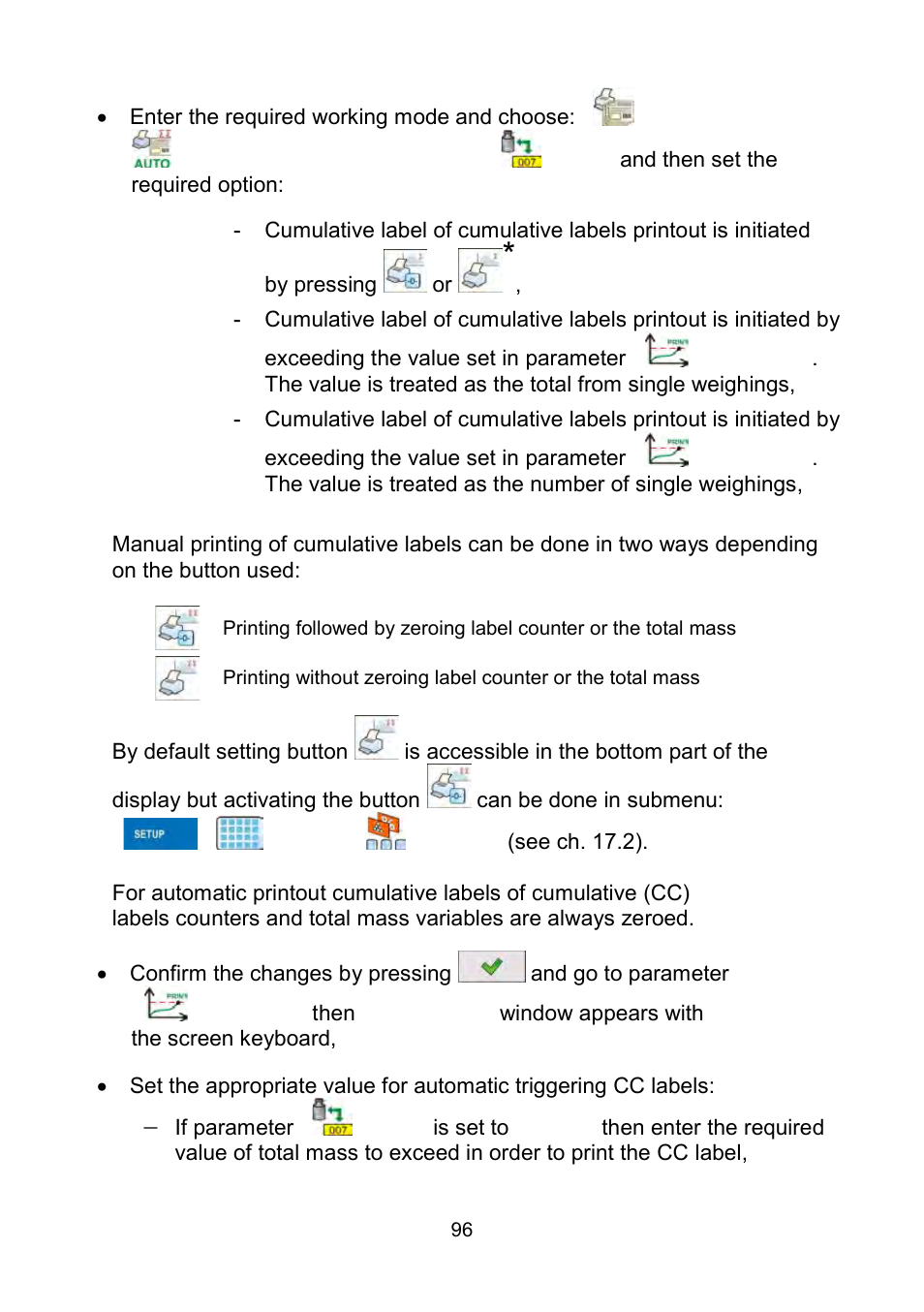 RADWAG WLY Scales User Manual | Page 96 / 225