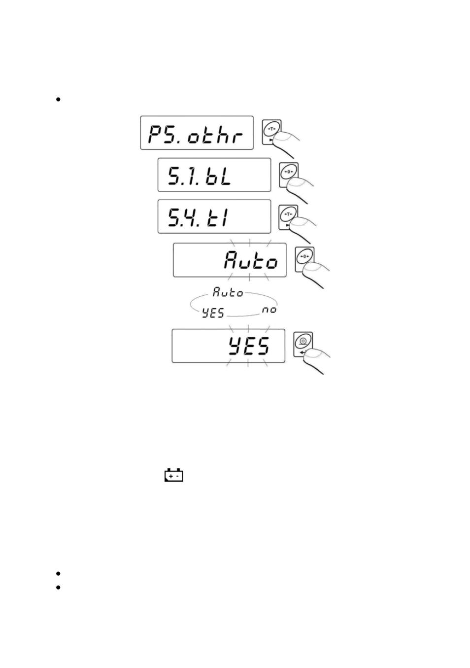 Battery voltage level check, Checking the batteries, Batter voltage level check | RADWAG WTB 2000 Precision Balance User Manual | Page 31 / 67