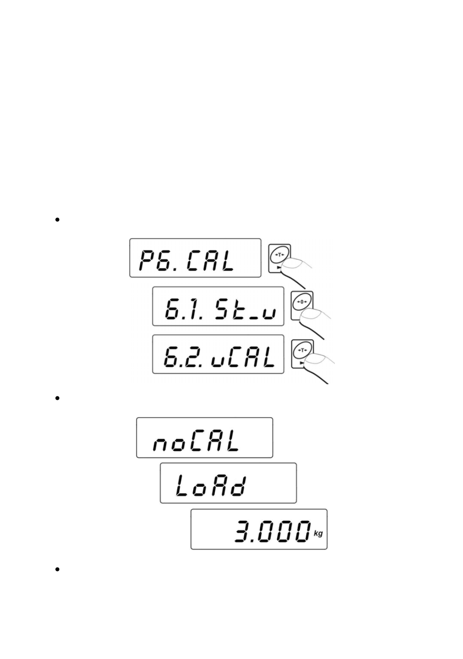 User calibration, Calibration | RADWAG WTB 2000 Precision Balance User Manual | Page 51 / 67