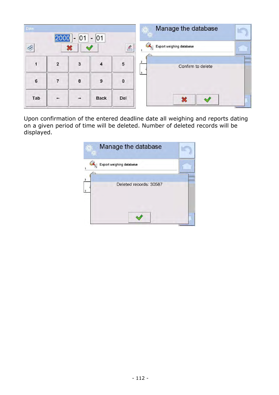 RADWAG MA 200.3Y Moisture Analyzer User Manual | Page 112 / 170