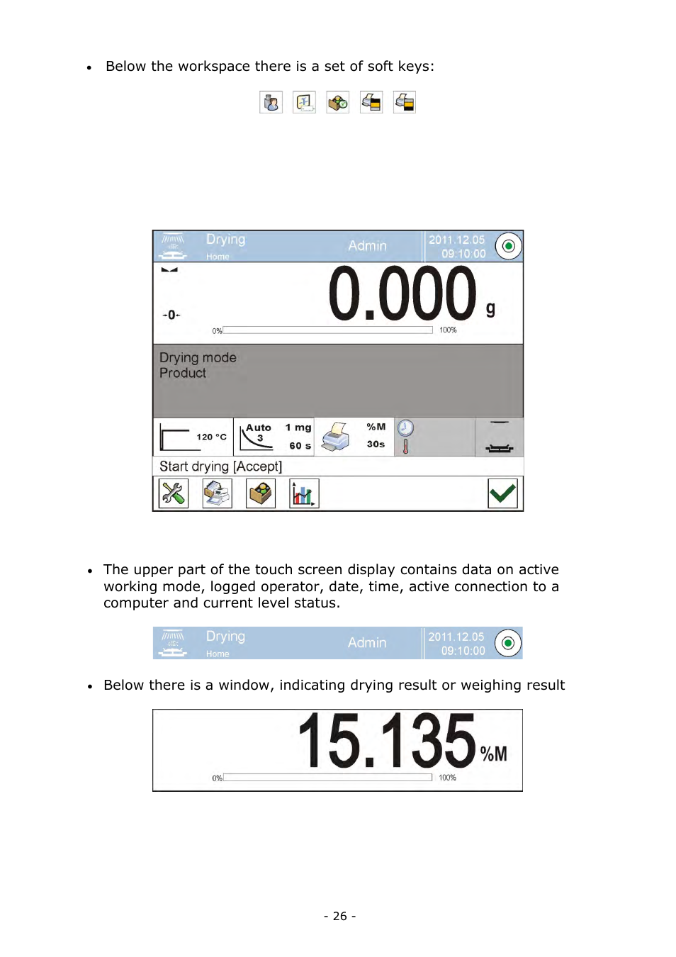 Drying window | RADWAG MA 200.3Y Moisture Analyzer User Manual | Page 26 / 170