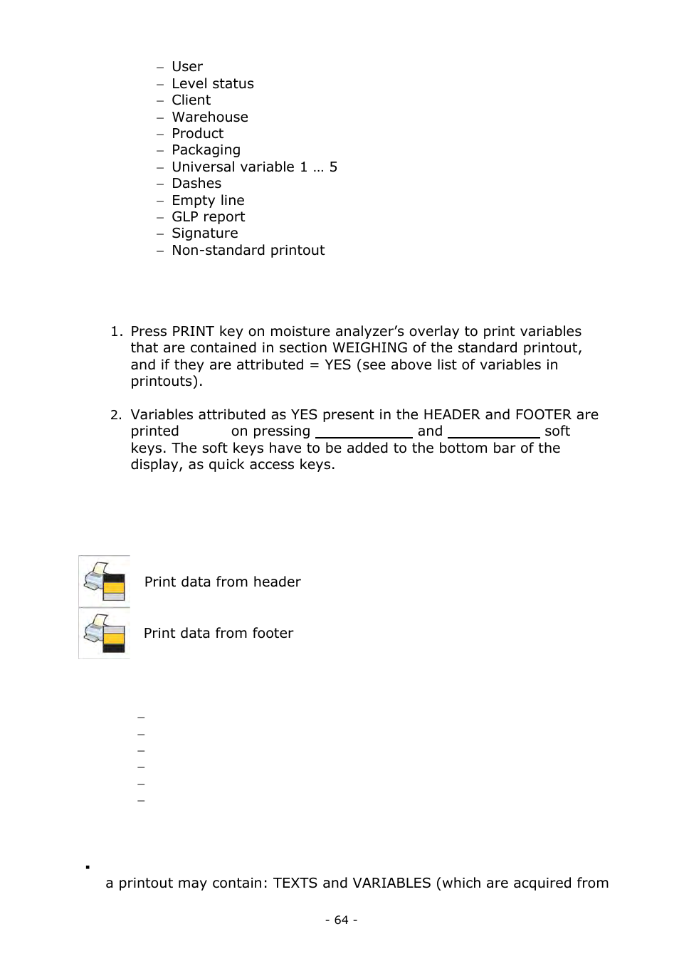 RADWAG MA 200.3Y Moisture Analyzer User Manual | Page 64 / 170