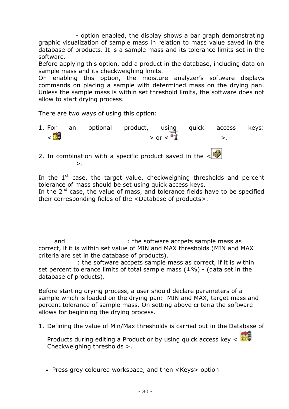 RADWAG MA 200.3Y Moisture Analyzer User Manual | Page 80 / 170