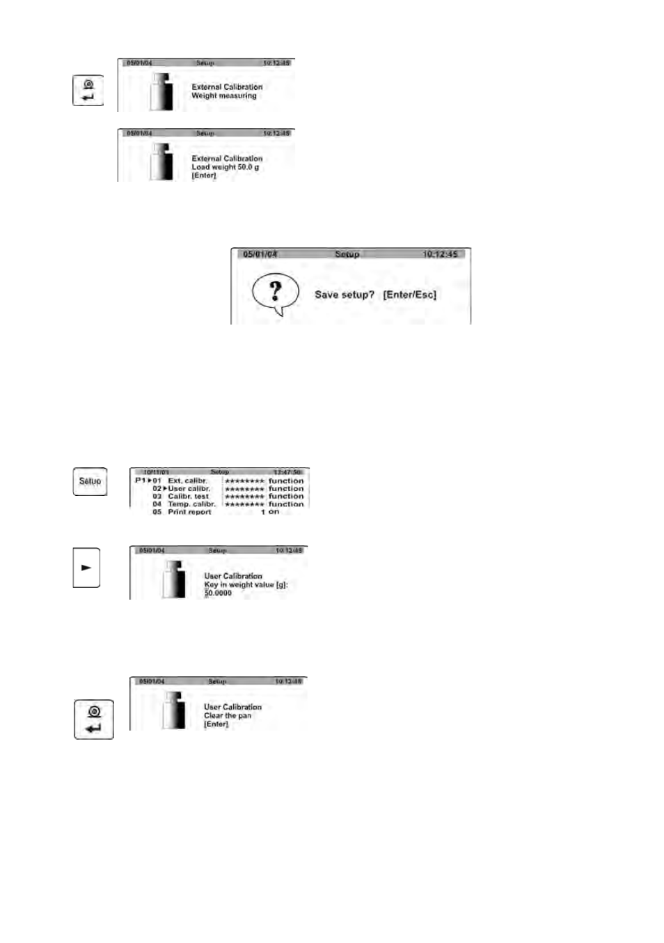 User adjustment | RADWAG MAX 60 Moisture Analyzer User Manual | Page 24 / 88