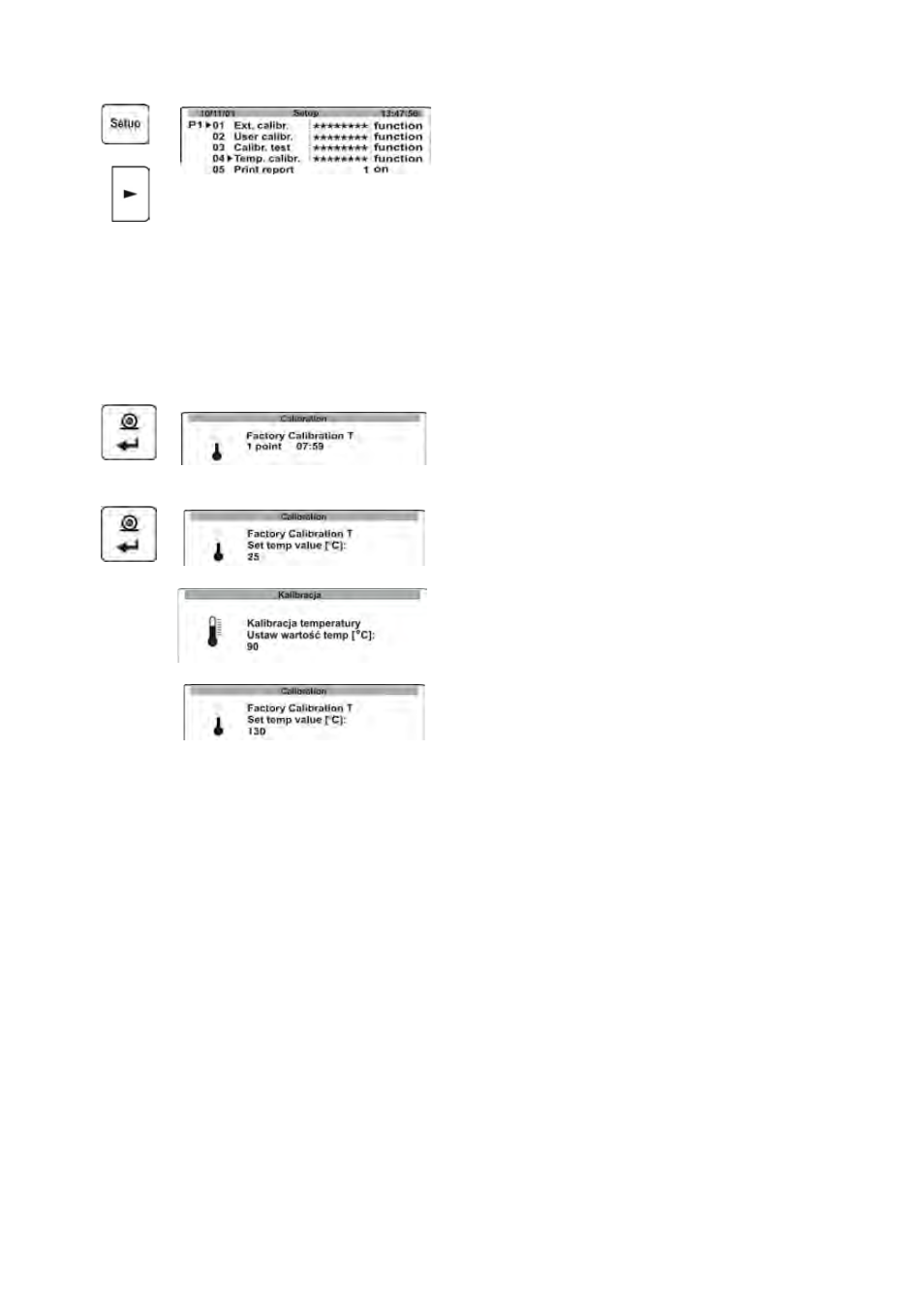 Adjustment report printout | RADWAG MAX 60 Moisture Analyzer User Manual | Page 28 / 88