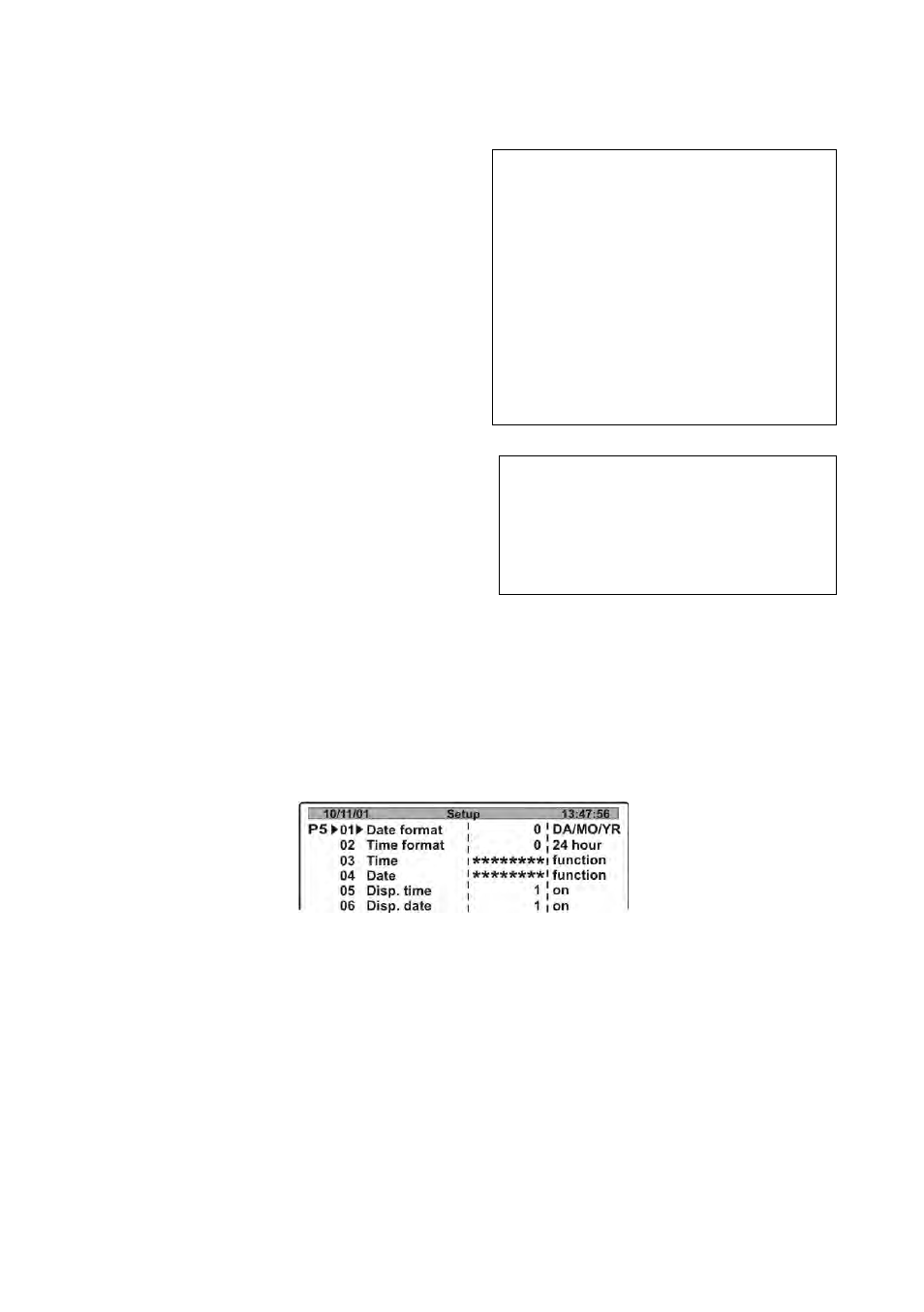 Date and time settings, Setting date format | RADWAG MAX 60 Moisture Analyzer User Manual | Page 33 / 88