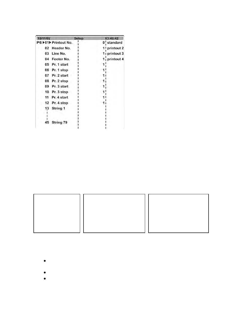 Printouts, Standard printout template | RADWAG MAX 60 Moisture Analyzer User Manual | Page 38 / 88