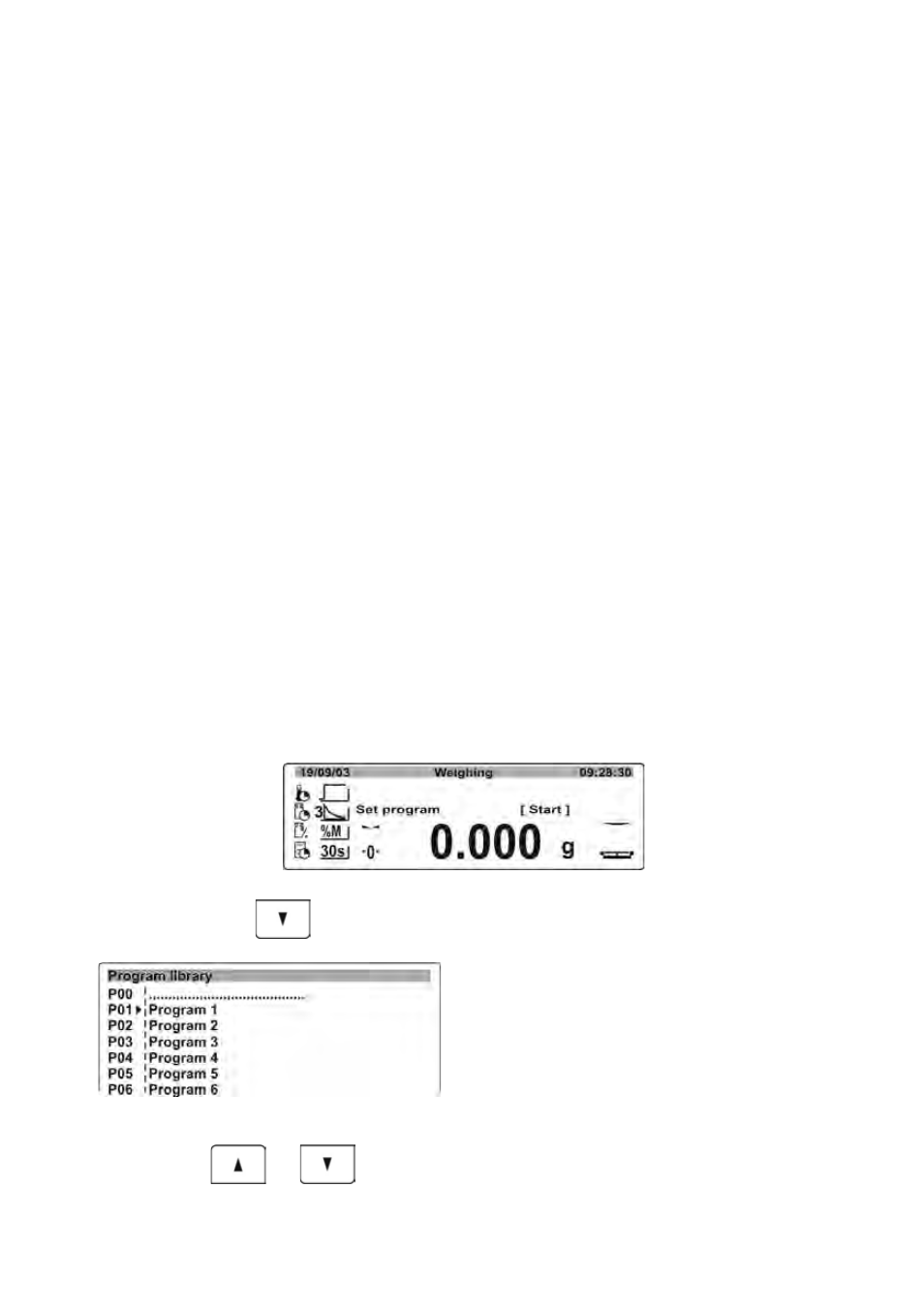 Drying process with use of drying program library, Defining a drying procedure | RADWAG MAX 60 Moisture Analyzer User Manual | Page 57 / 88