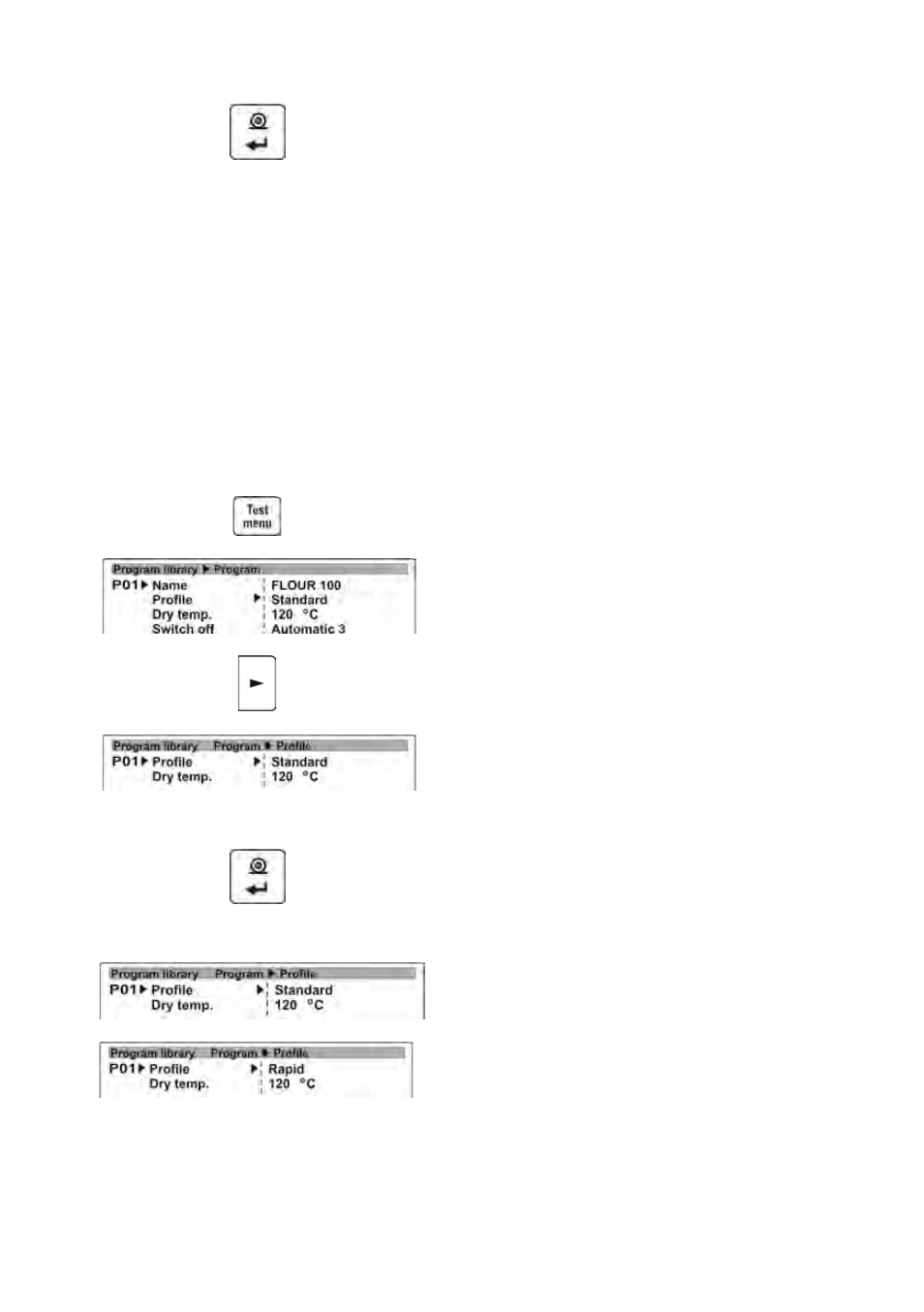 Drying mode selection | RADWAG MAX 60 Moisture Analyzer User Manual | Page 59 / 88