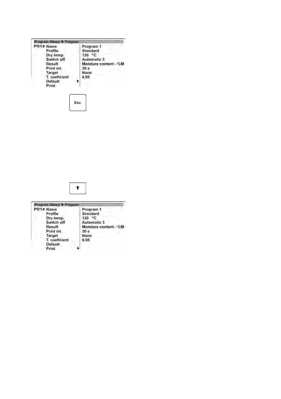 Printout of software settings | RADWAG MAX 60 Moisture Analyzer User Manual | Page 65 / 88