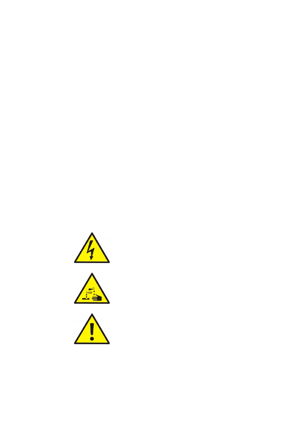 General safety information, Definitions of signals and warning signs, 1 warning descriptions | Warning signs | RADWAG MAX 60 Moisture Analyzer User Manual | Page 7 / 88