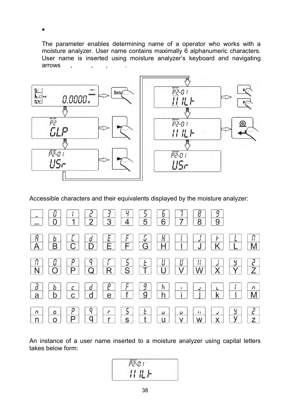RADWAG MAC 210 Moisture Analyzer User Manual | Page 38 / 60