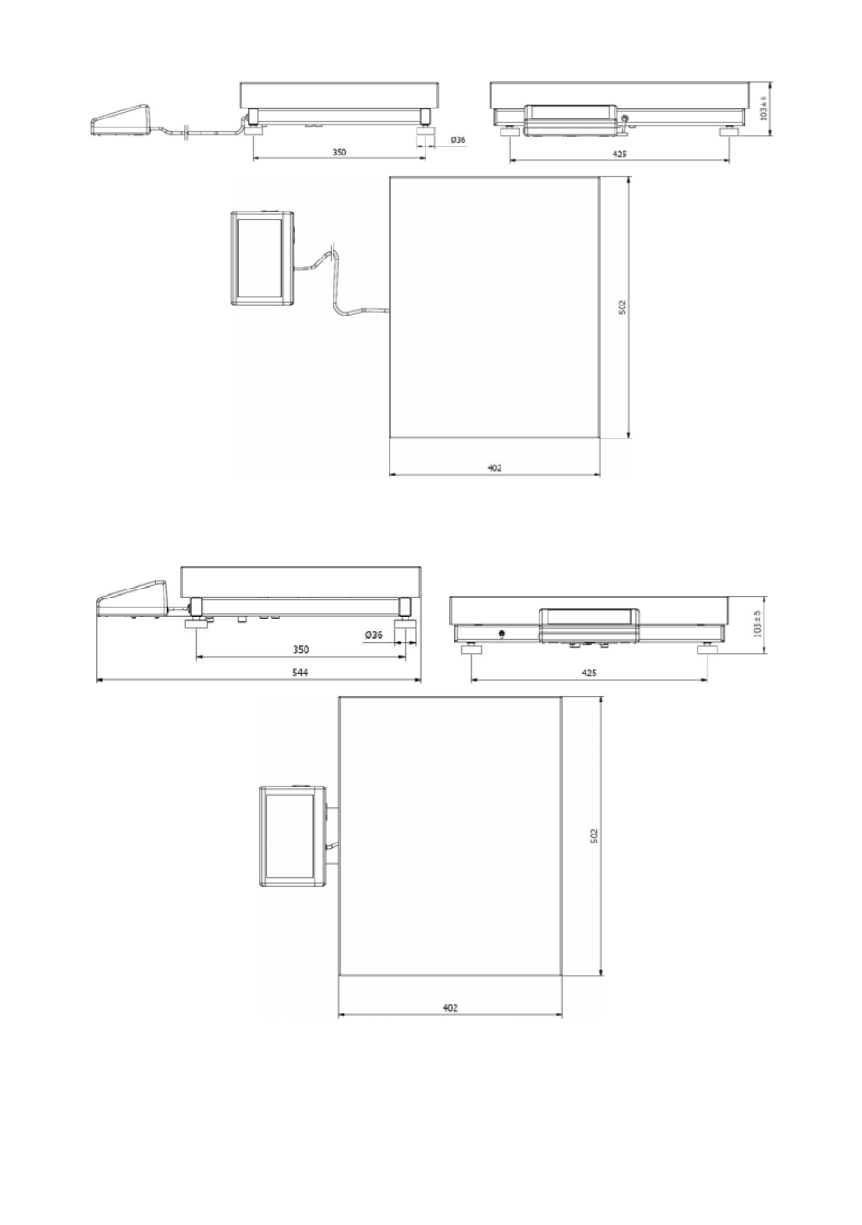 RADWAG Scales of WPT series User Manual | Page 14 / 85