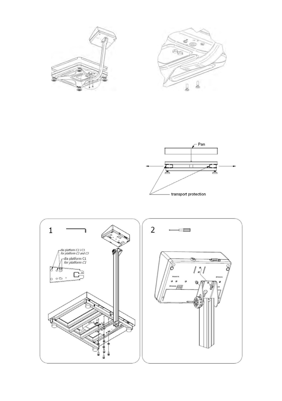 Scales of wpt series, Pt series, Scales of w | RADWAG Scales of WPT series User Manual | Page 17 / 85